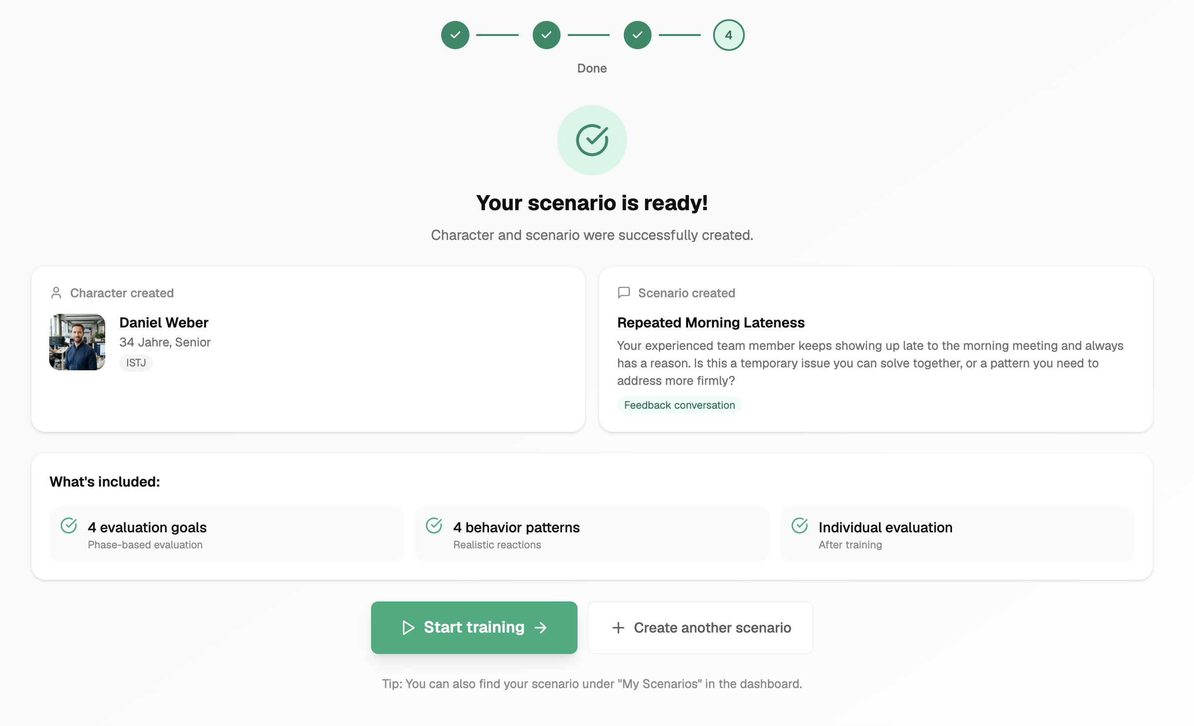 Szenario für ein Kritikgespräch im Remote-Meeting zur Verbesserung der Kommunikation und Führungskompetenzen.