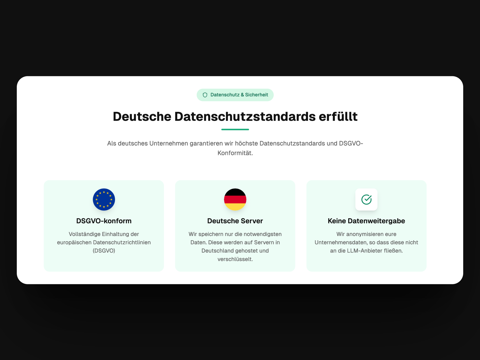 DSGVO-konform & Made in Germany